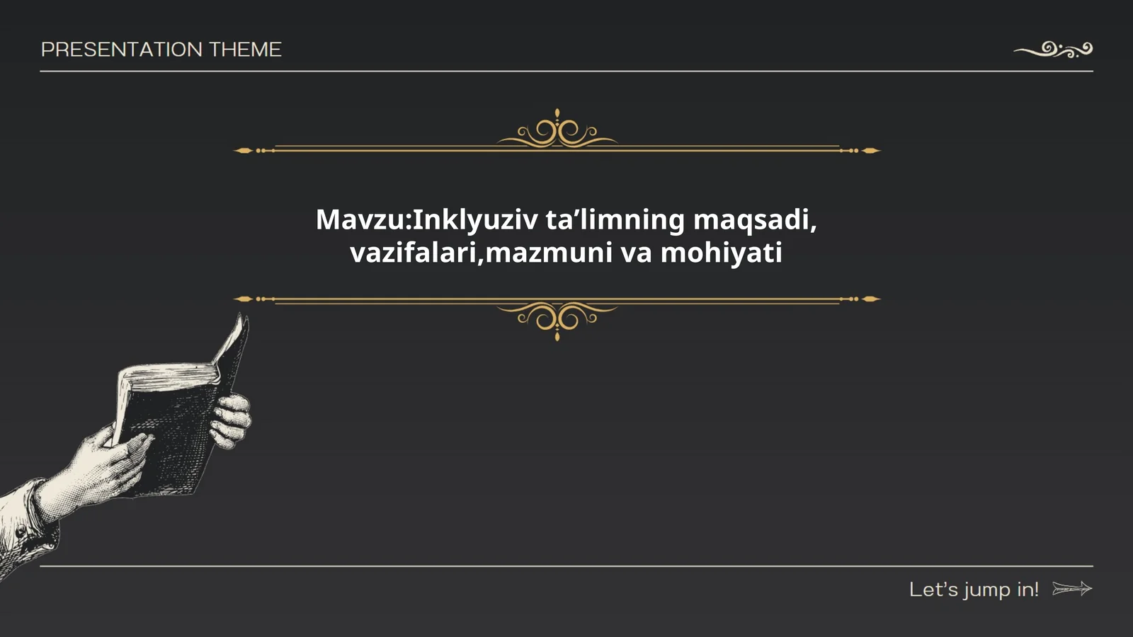 Inklyuziv ta'limning maqsadi, vazifalari,mazmuni va mohiyati