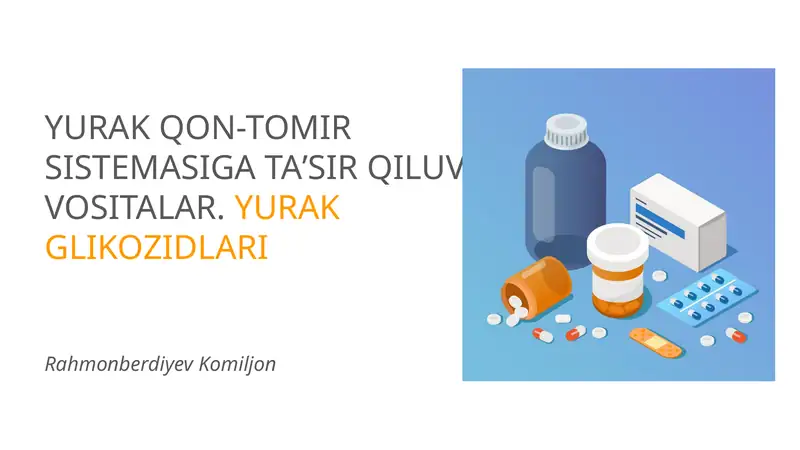 Yurak Glikozidlari