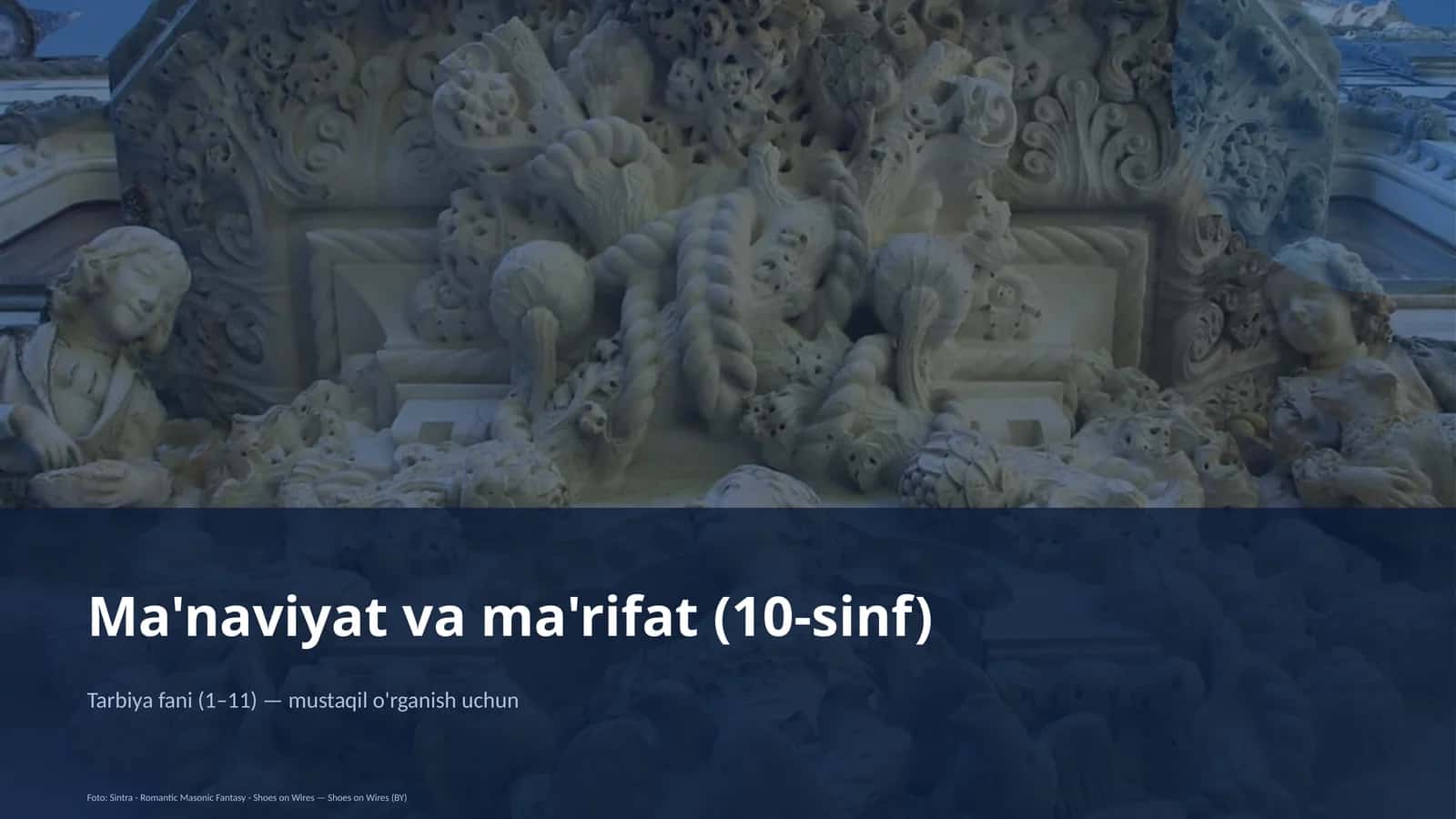 Ma'naviyat va ma'rifat (10-sinf)