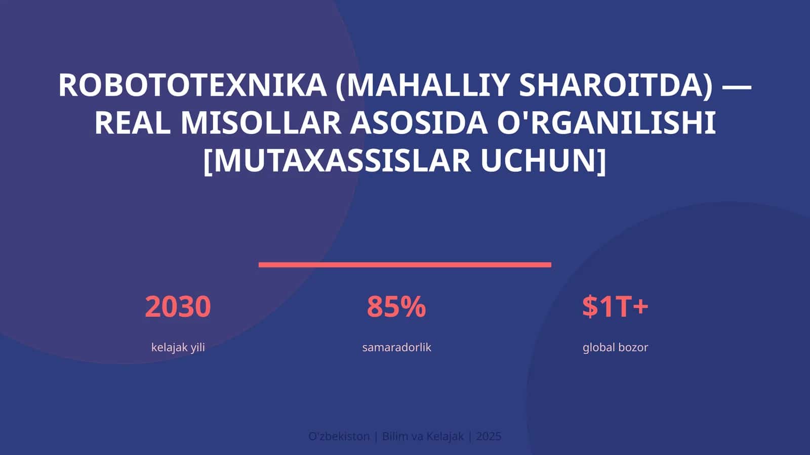 Robototexnika (mahalliy sharoitda) — real misollar asosida o'rganilishi [mutaxassislar uchun]