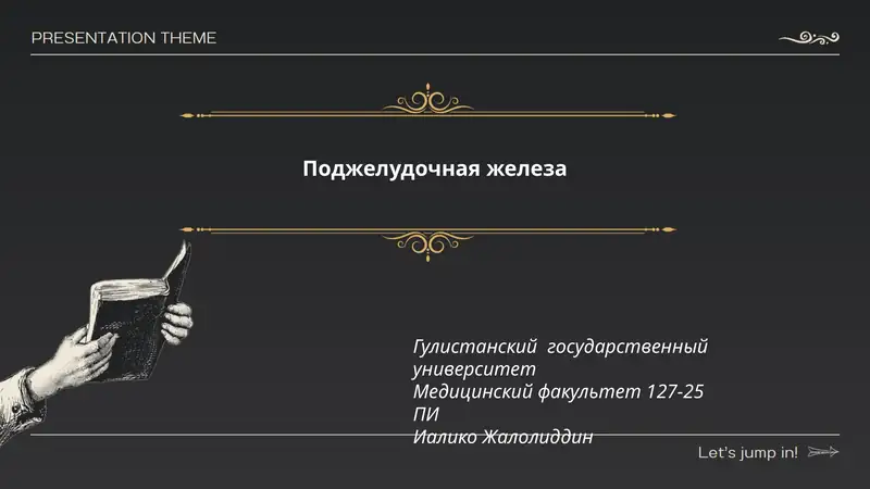 Поджелудочная железа