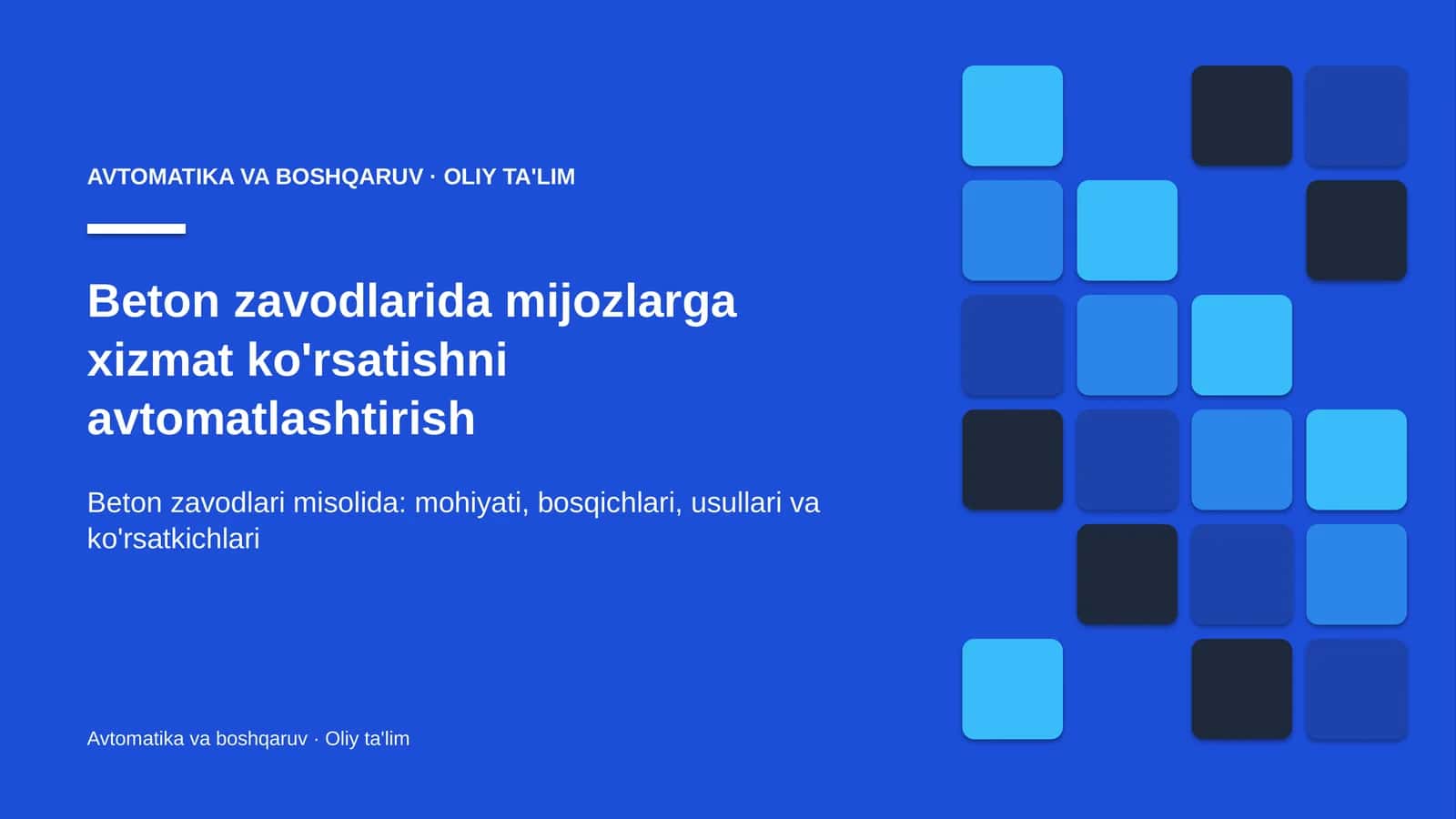 beton zavodlarida mijozlarga xizmat ko'rsatishni avtomatlashtirish 3019