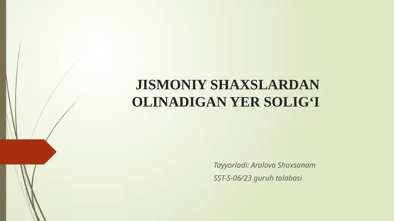 Yer solig'i