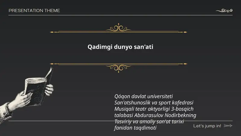 Qadimgi dunyo san'ati