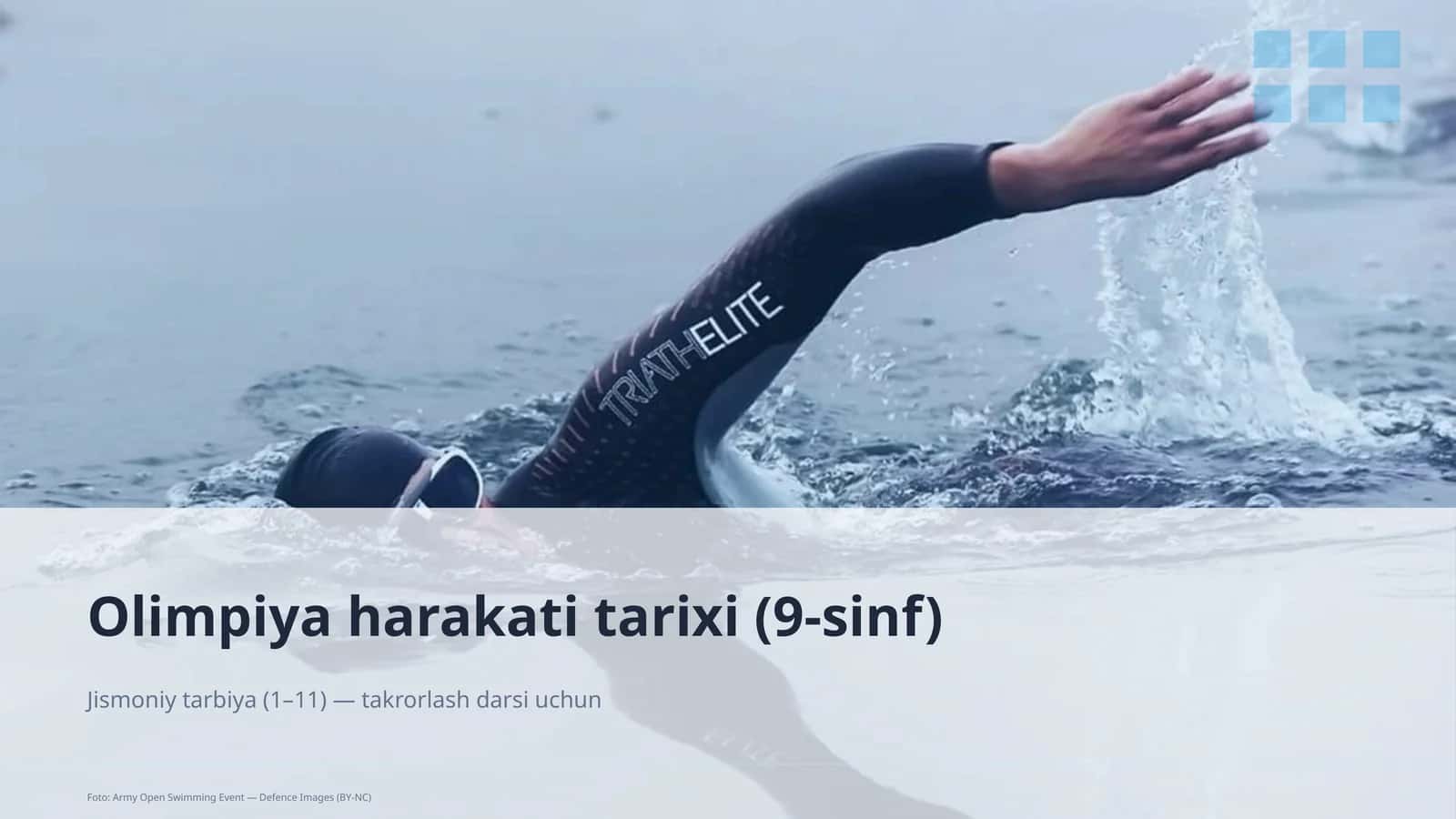 Olimpiya harakati tarixi (9-sinf)