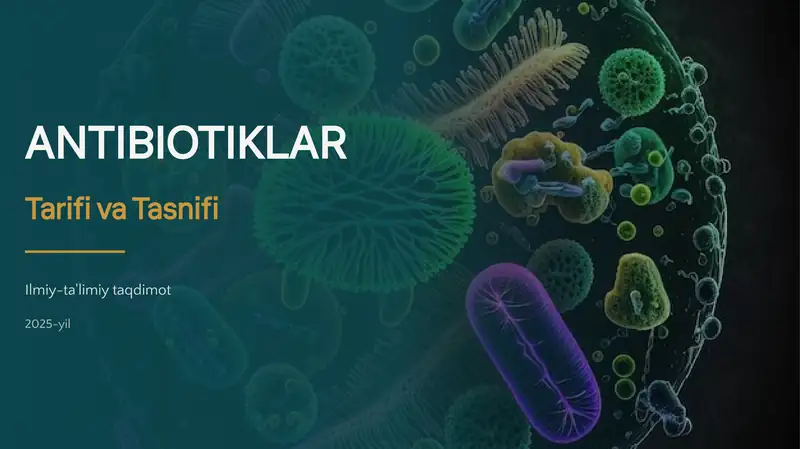 ANTIBIOTIKLAR