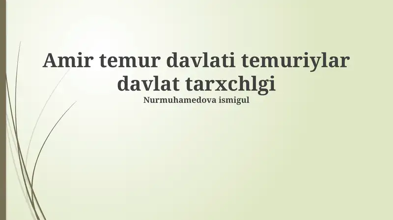 Temuriylar davlati: Asoslari va taraqqiyoti
