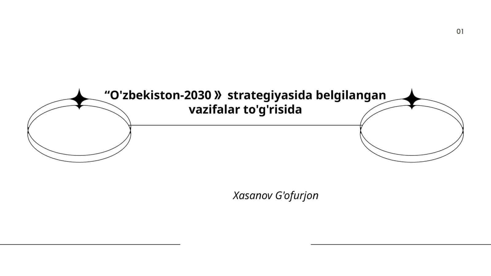 O'zbekiston-2030 strategiyasida belgilangan vazifalar