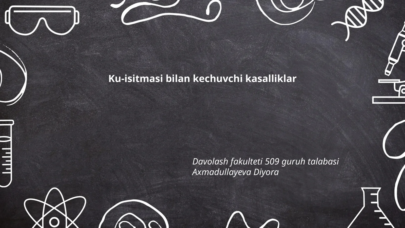 Ku-isitmasi bilan kechuvchi kasalliklar