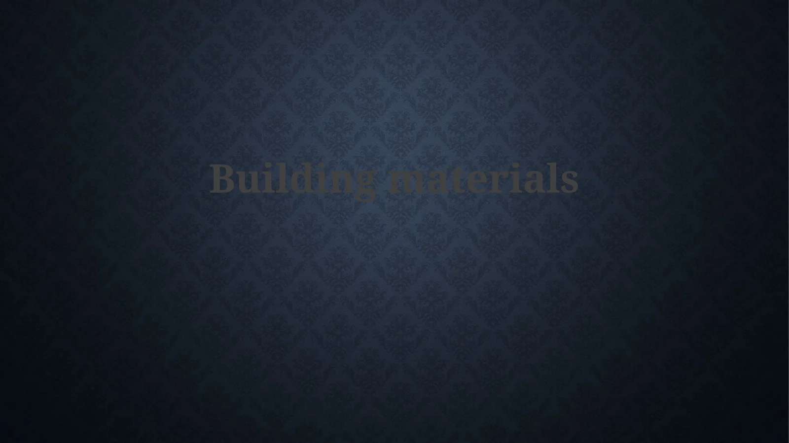 Future Trends in Building Materials