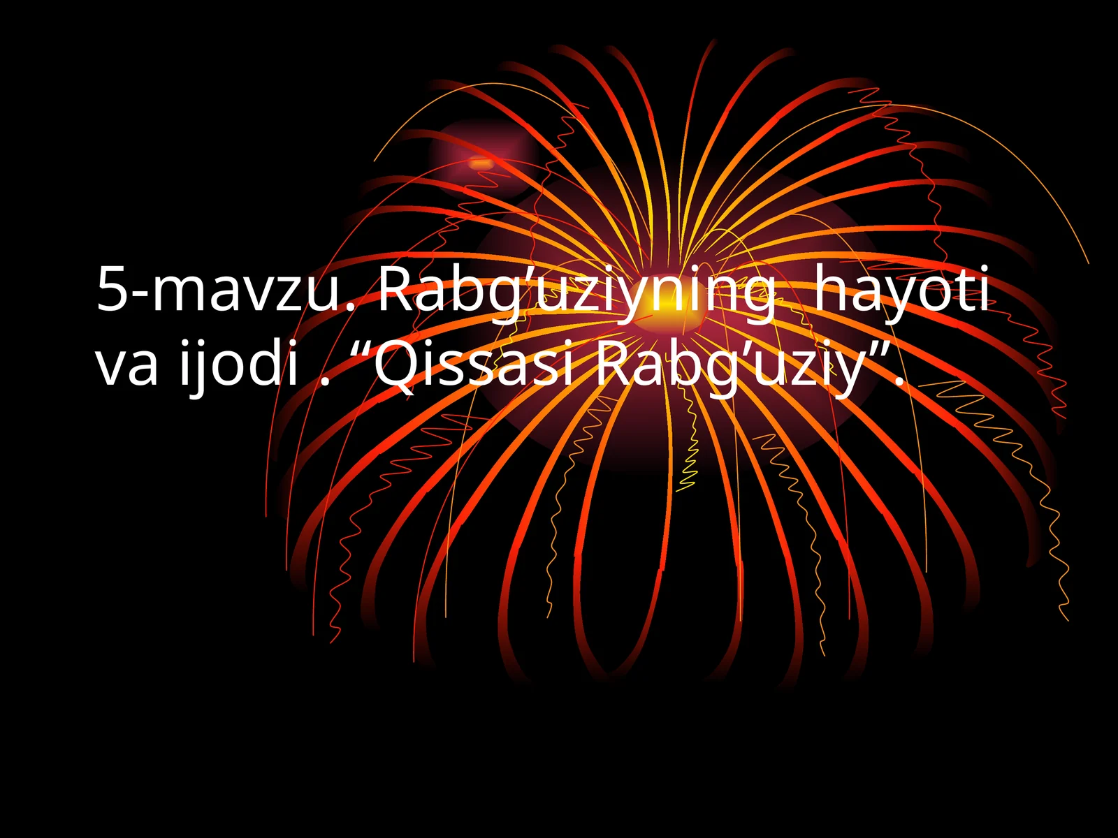 Qissasi Rabg’uziy