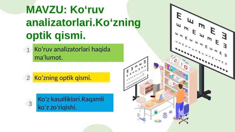 ko'ruv analizatori