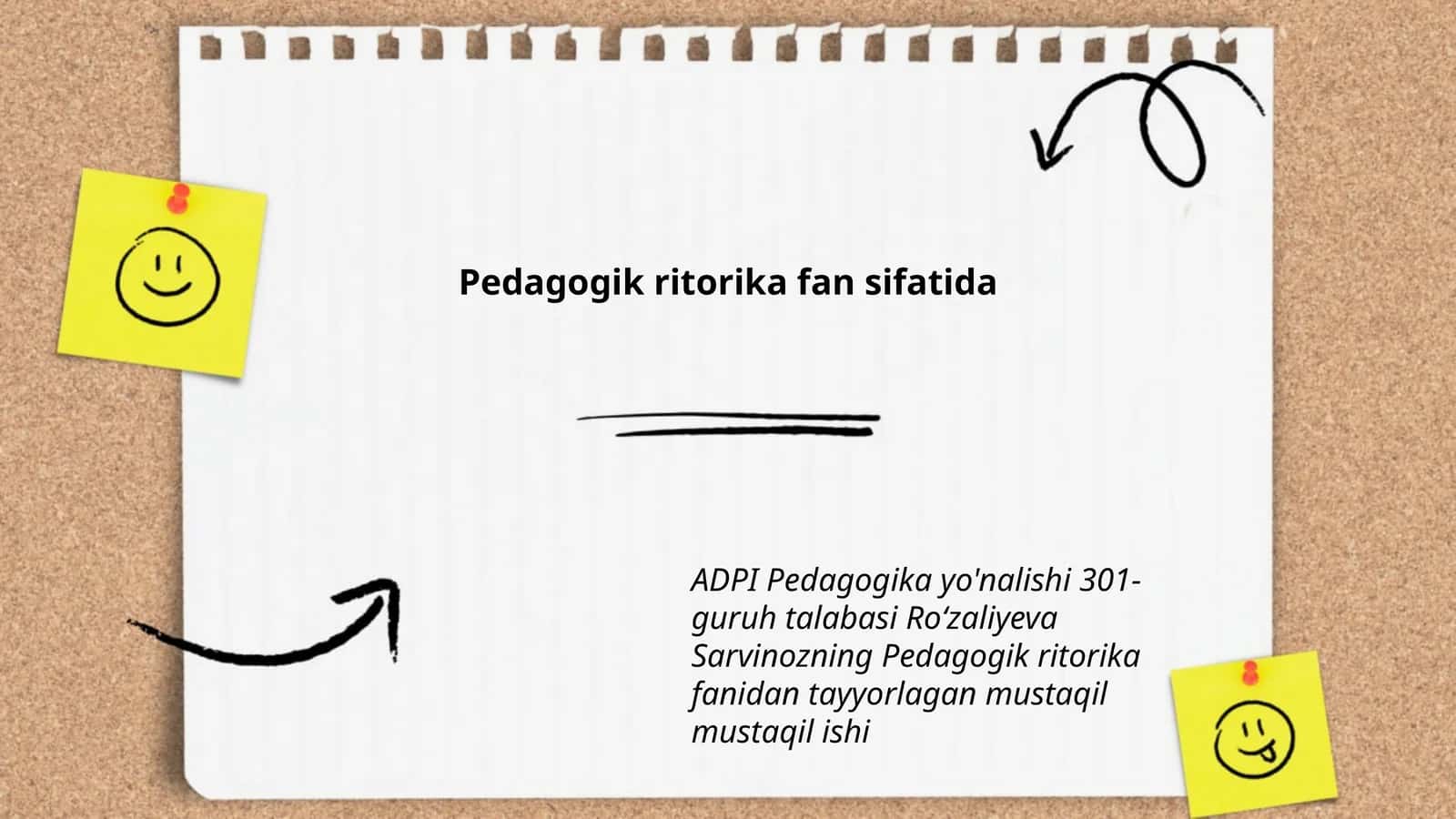 Pedagogik Ritorika Fan Sifatida