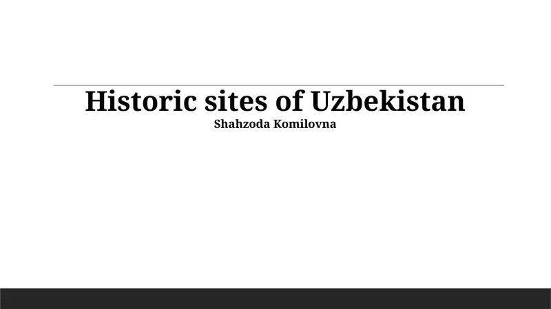Ancient Cities of the Silk Road