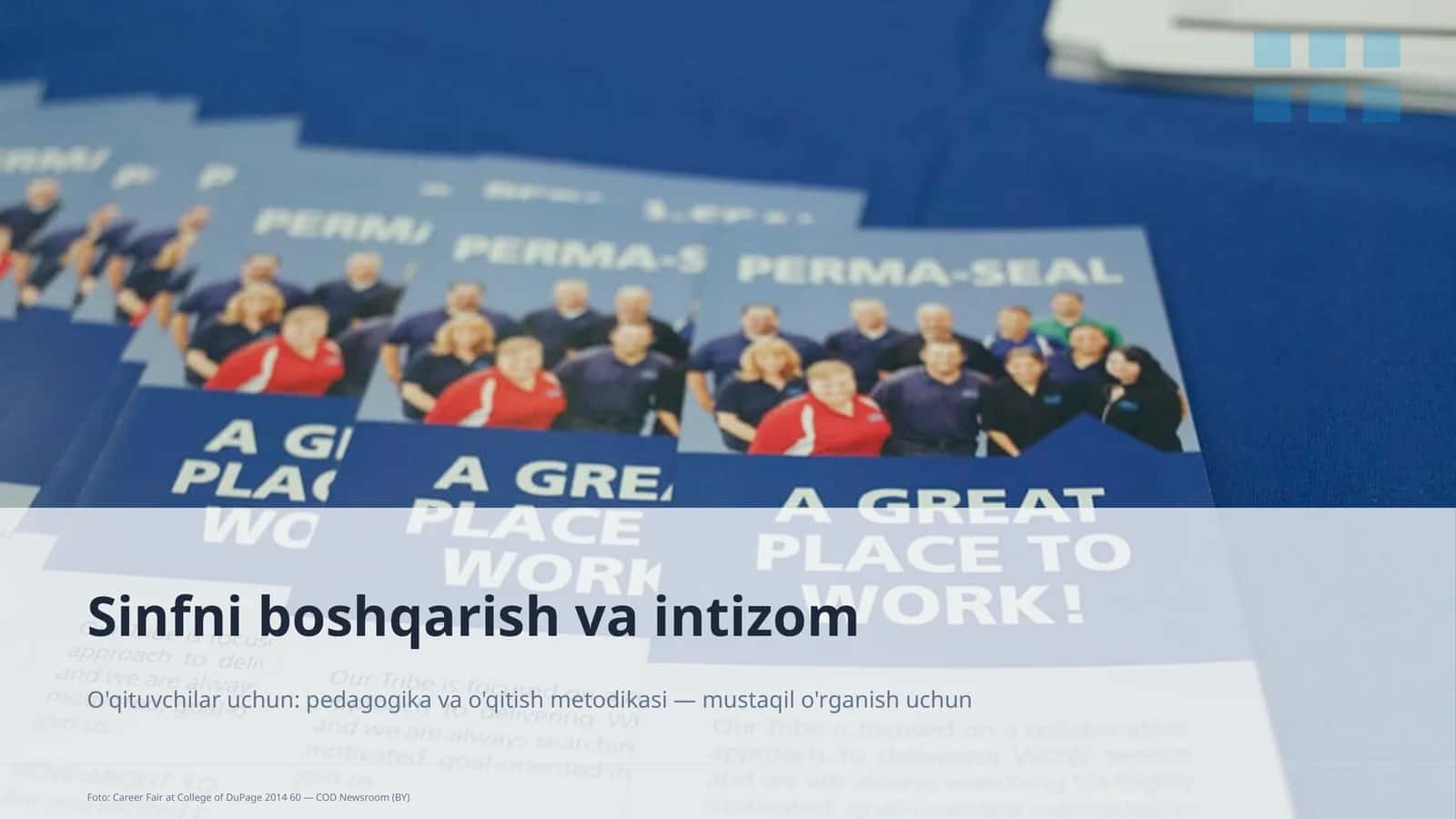 Sinfni boshqarish va intizom