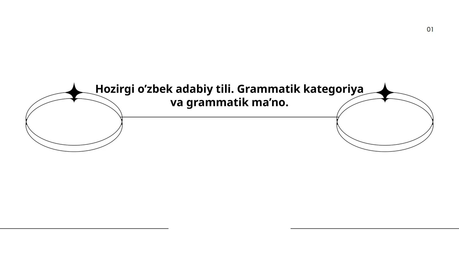 Hozirgi o‘zbek adabiy tili. Grammatik kategoriya va grammatik ma’no