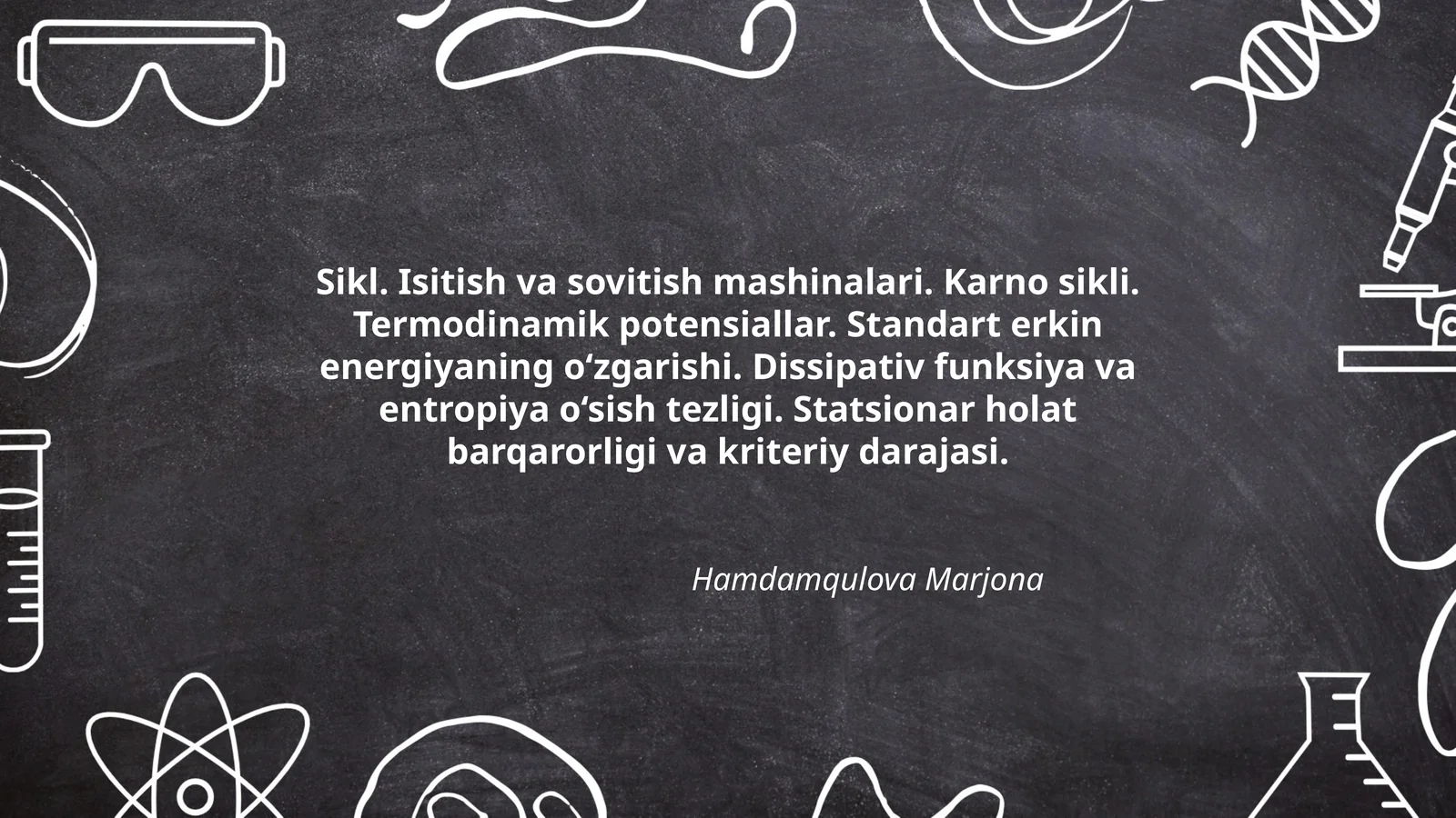 Sikl. Isitish va sovitish mashinalari