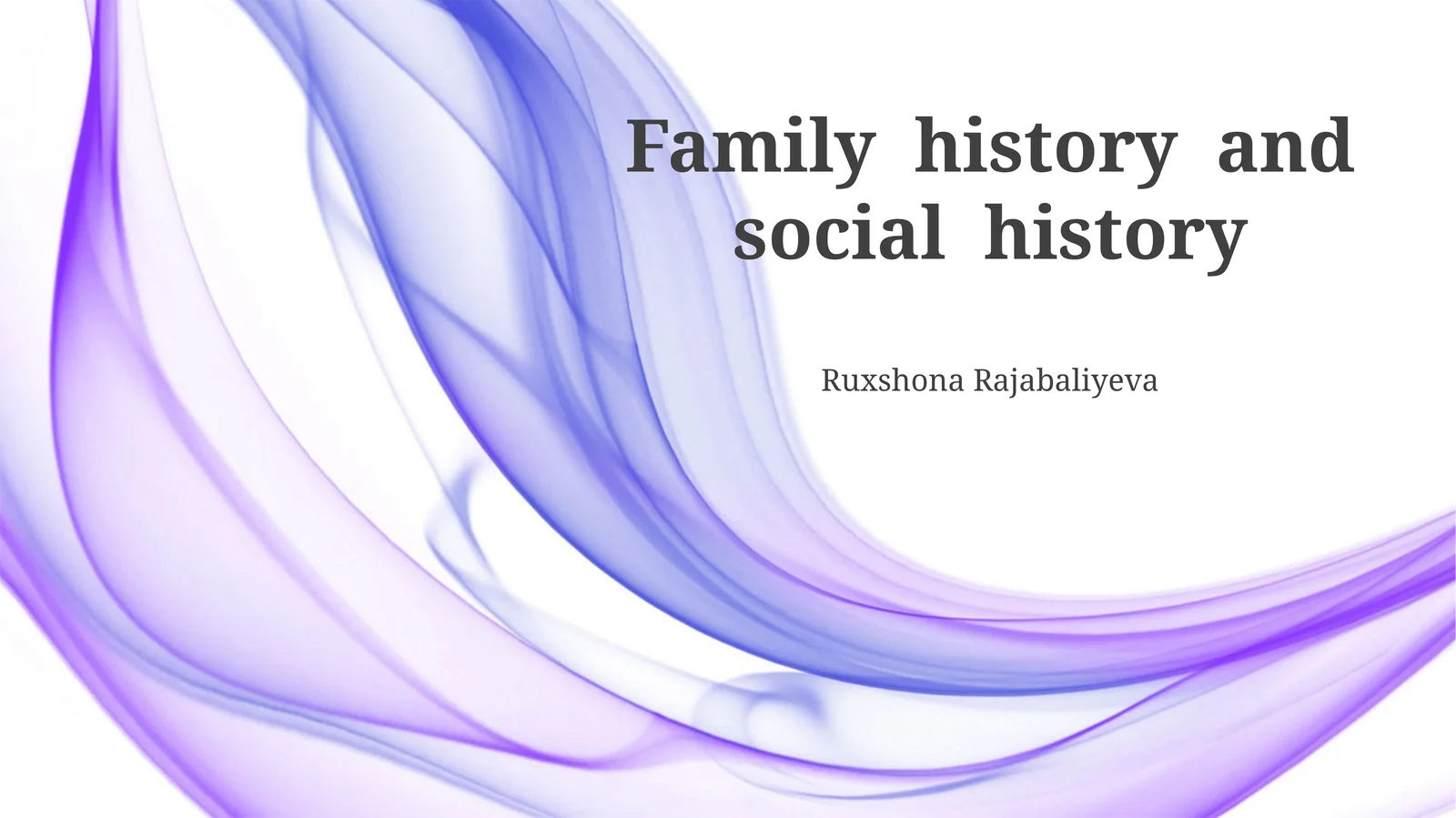 Family Stories as Social Narratives
