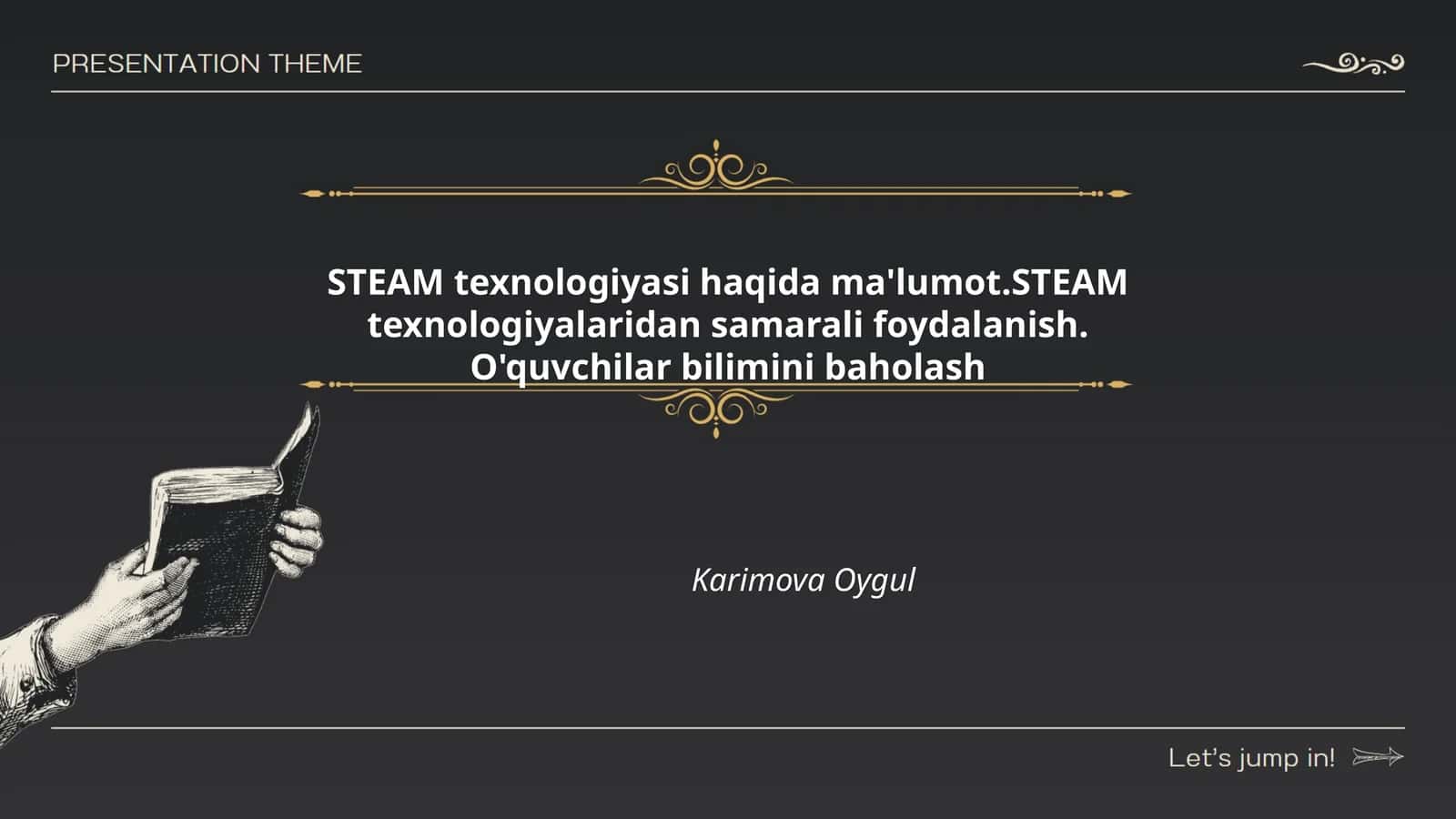 STEAM texnologiyasi haqida ma'lumot