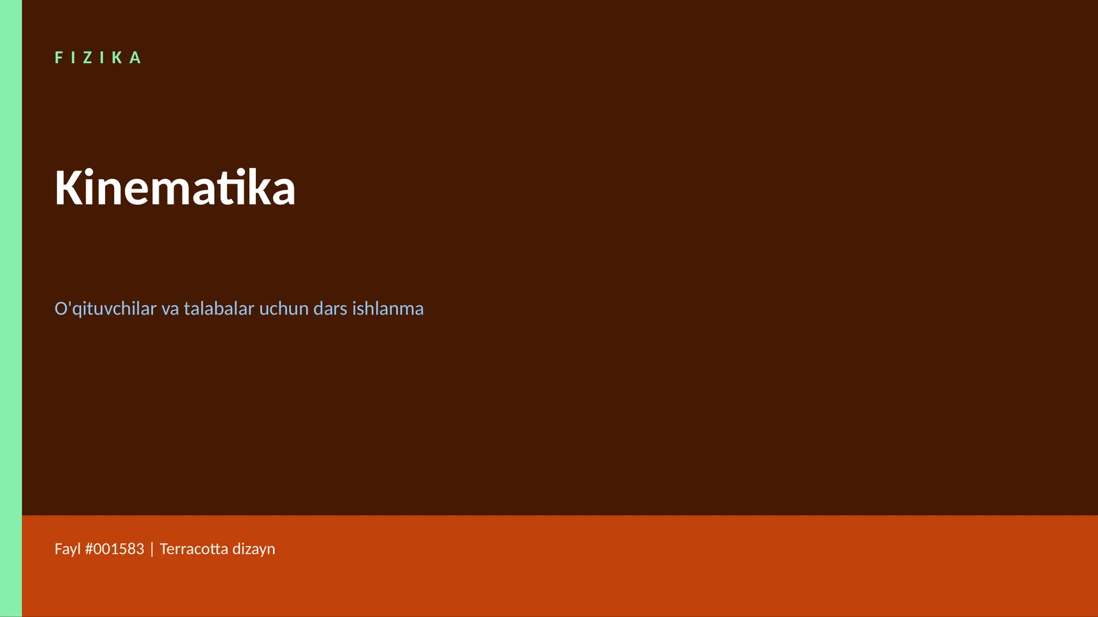 Kinematika
