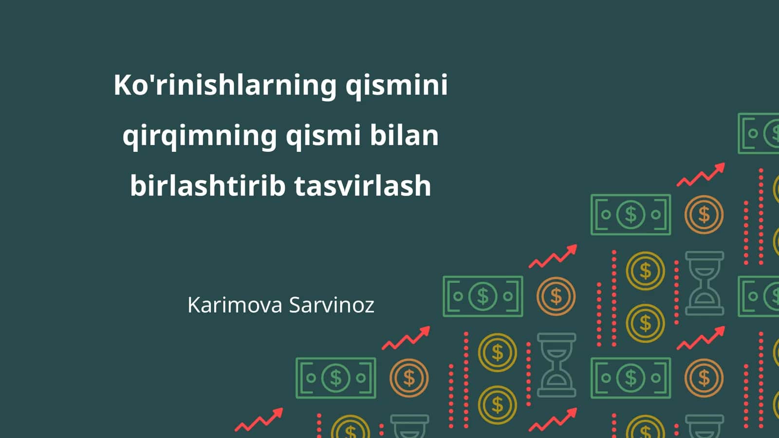 Ko'rinishlarning qismini qirqimning qismi bilan birlashtirib tasvirlash