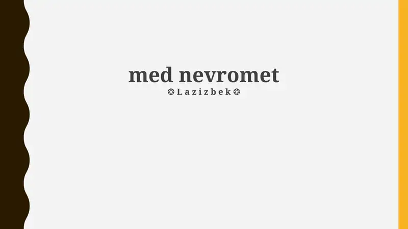 med nevromet