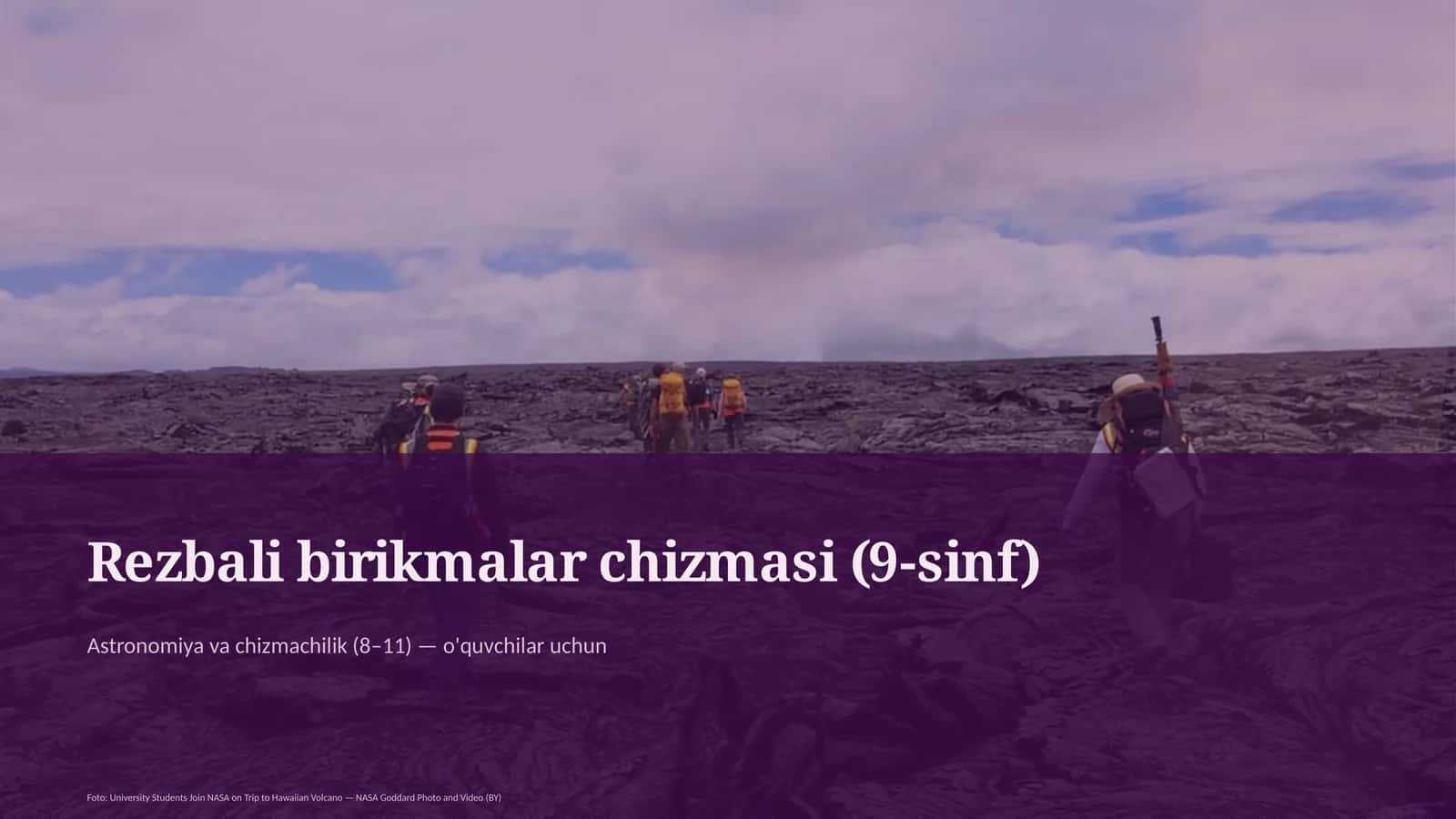 Astronomiya va chizmachilik (8–11)