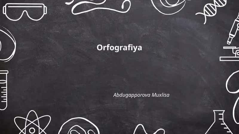 Orfografiya