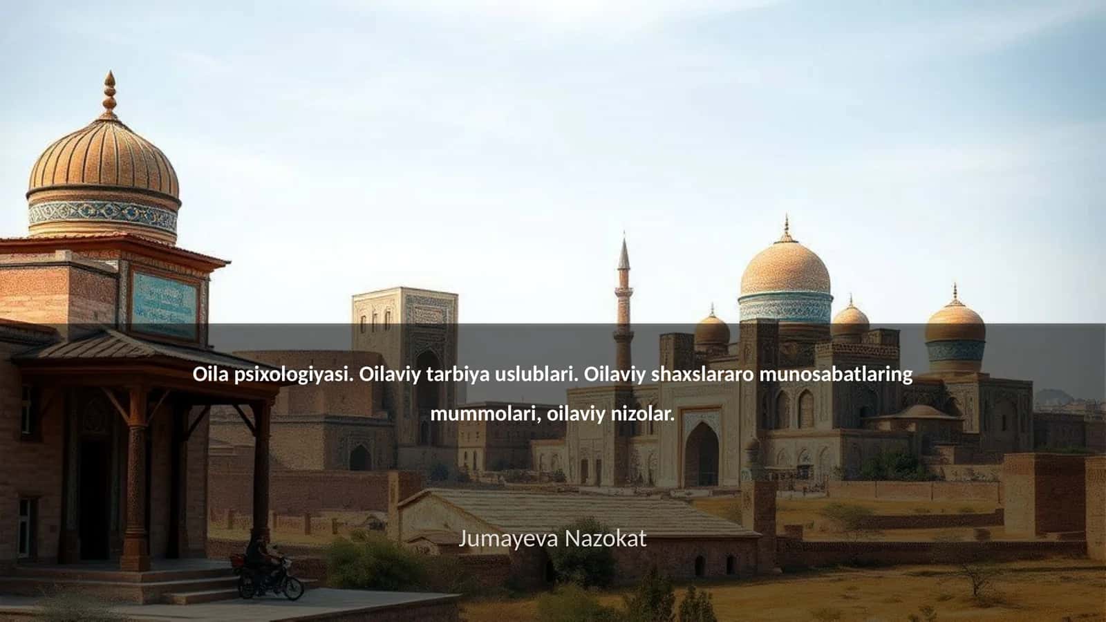 Oilaviy psixologiyasi