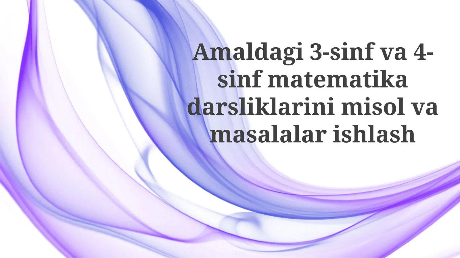 4-sinf geometriya mashqlarida, Samarqand viloyati maktablarida, hajmi 10 kub sm bo'lgan kub va parallelpipedlarning yuzasi hisoblash masalalari beriladi