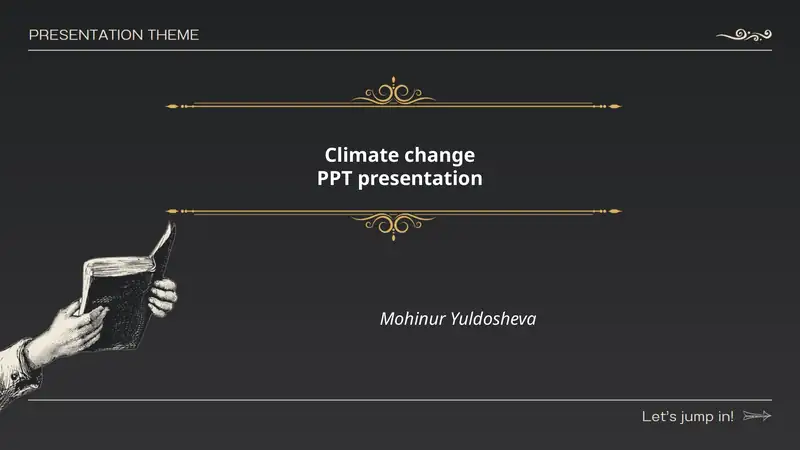 Climate Change PPT Presentation