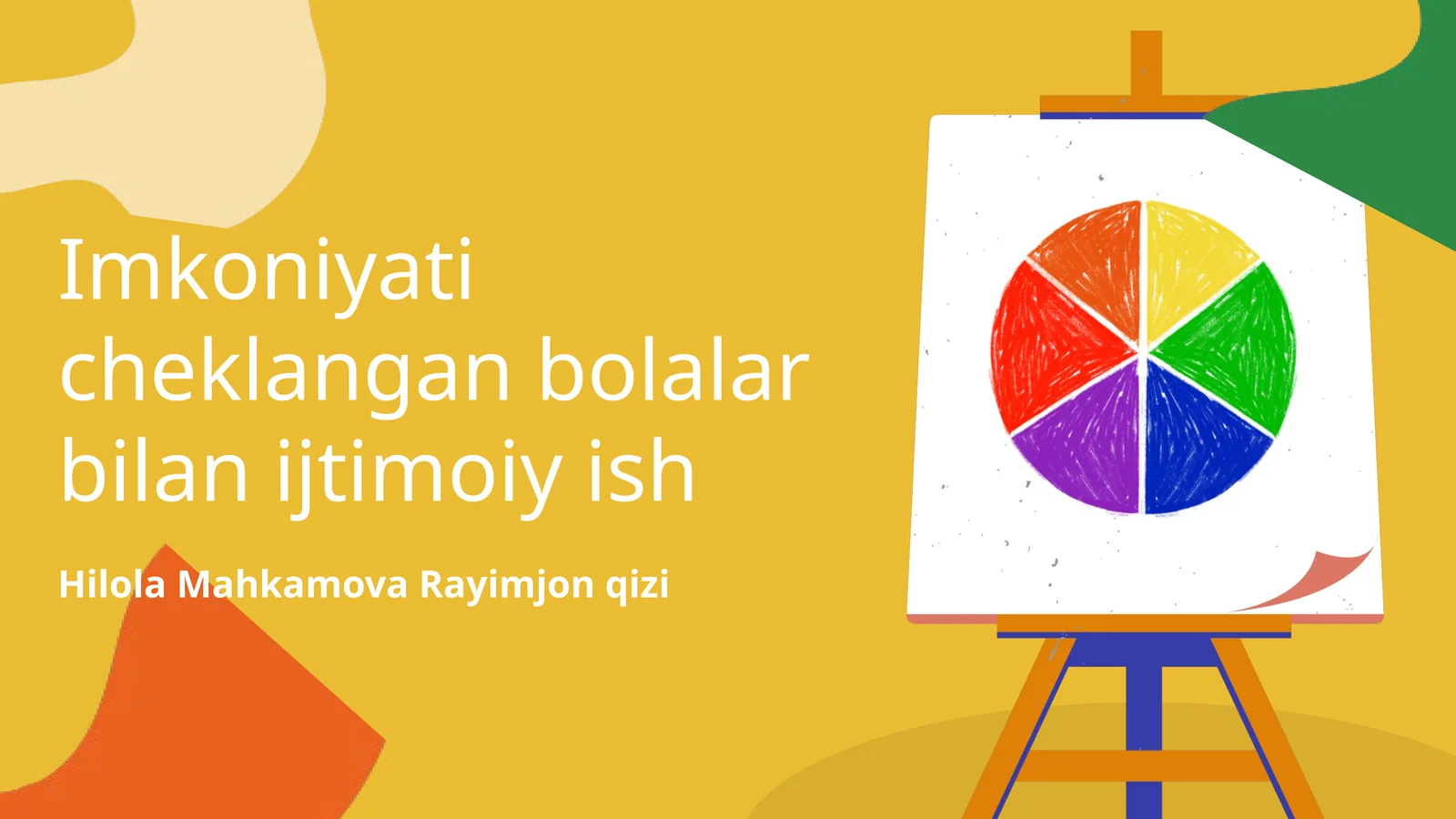 Imkoniyati cheklangan bolalar bilan ijtimoiy ish