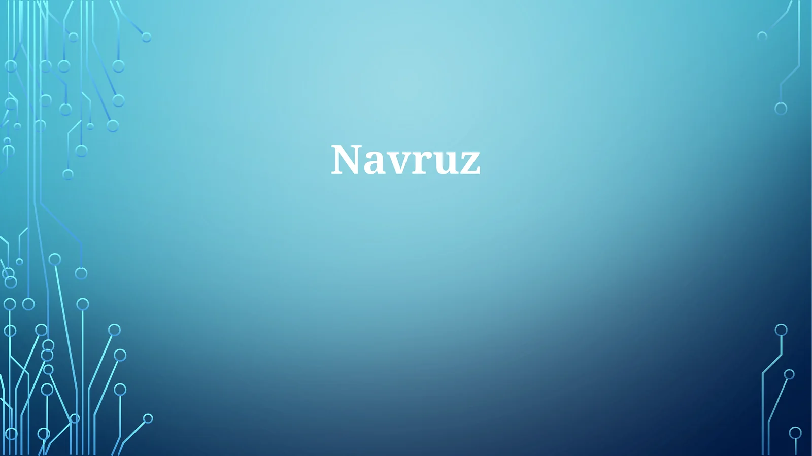 Navro'z urf-odatlari va an'analari