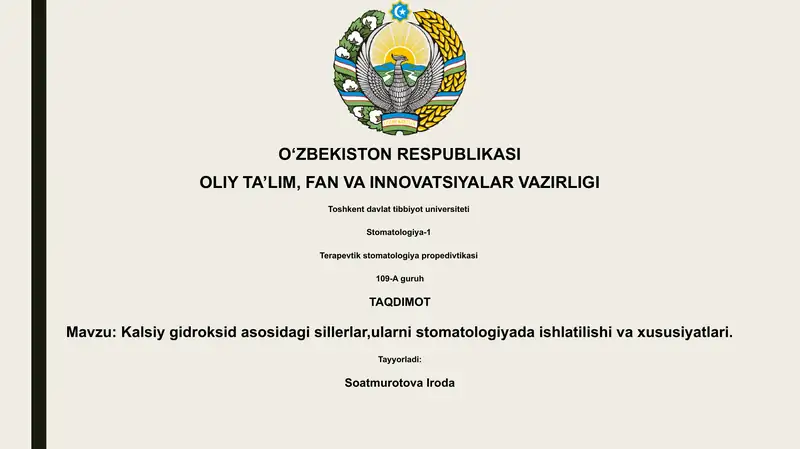 Kalsiy gidroksid asosidagi sillerlar