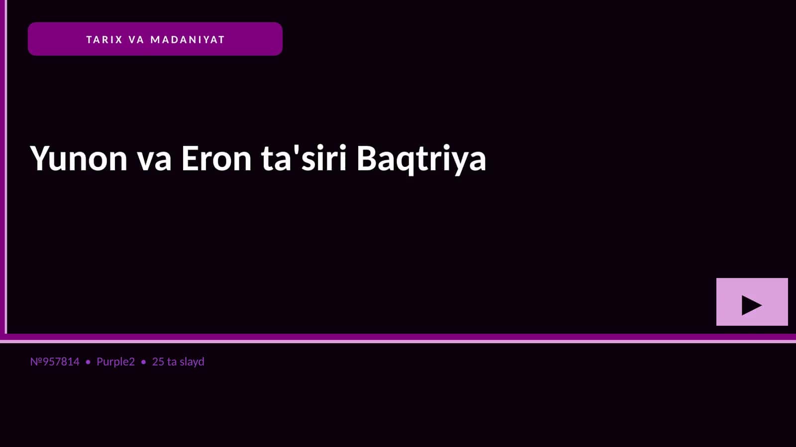 Yunon va Eron ta'siri Baqtriya