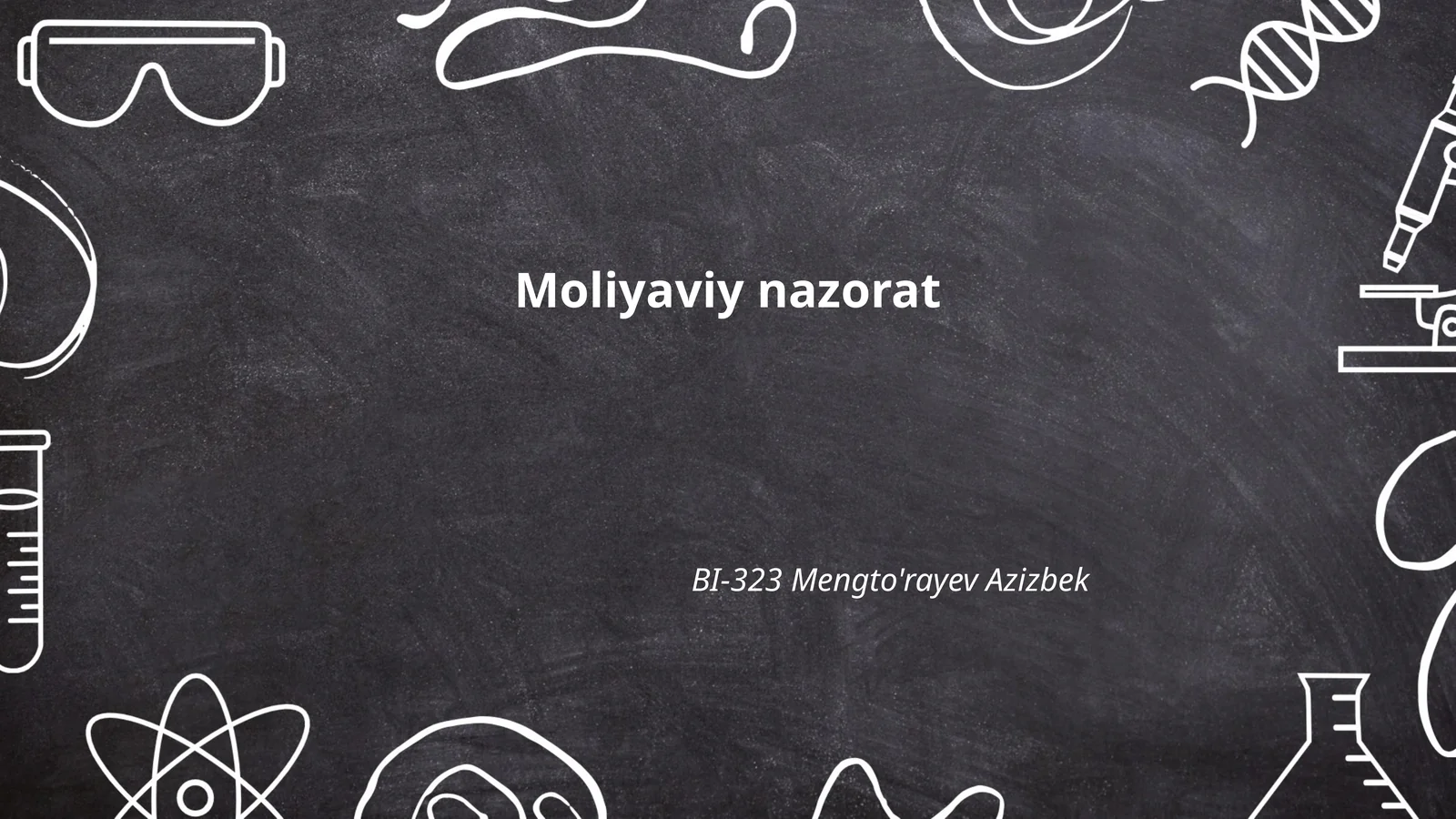 Moliyaviy nazorat