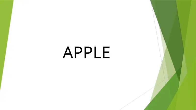 Apple