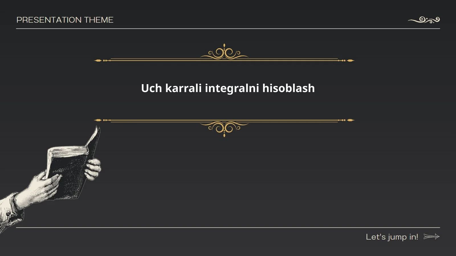 Uch karrali integralni hisoblash