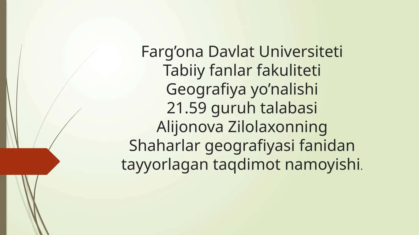 Shaharlarning hududiy tizimlari