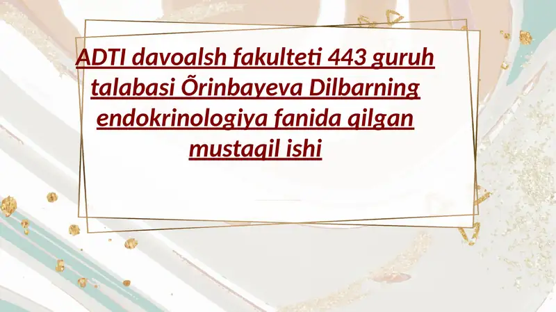 Tranzitor trieotoksikoz