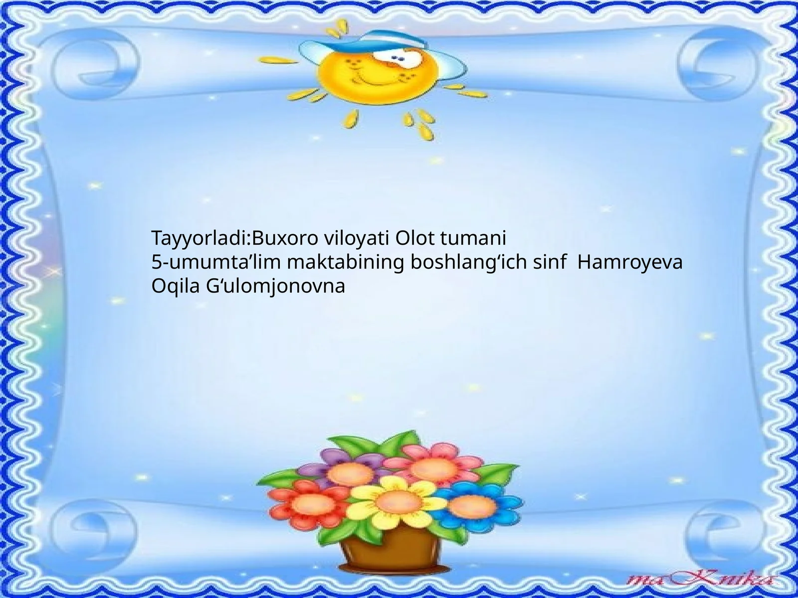 Bolalarning sevimli bayramlari