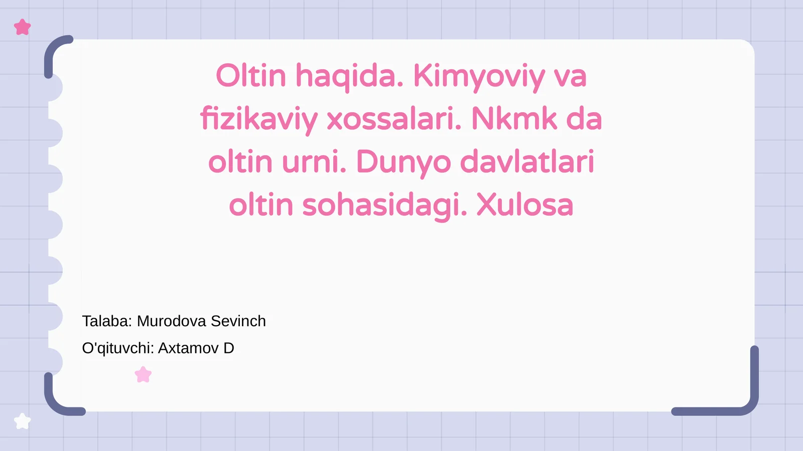 Oltin: Umumiy Tushuncha