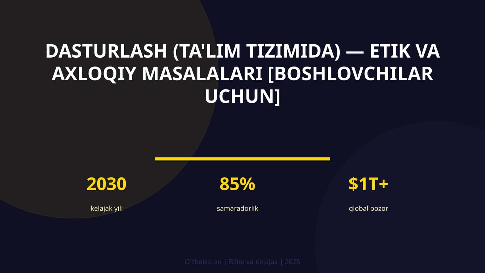 Dasturlash (ta'lim tizimida) — etik va axloqiy masalalari [boshlovchilar uchun]