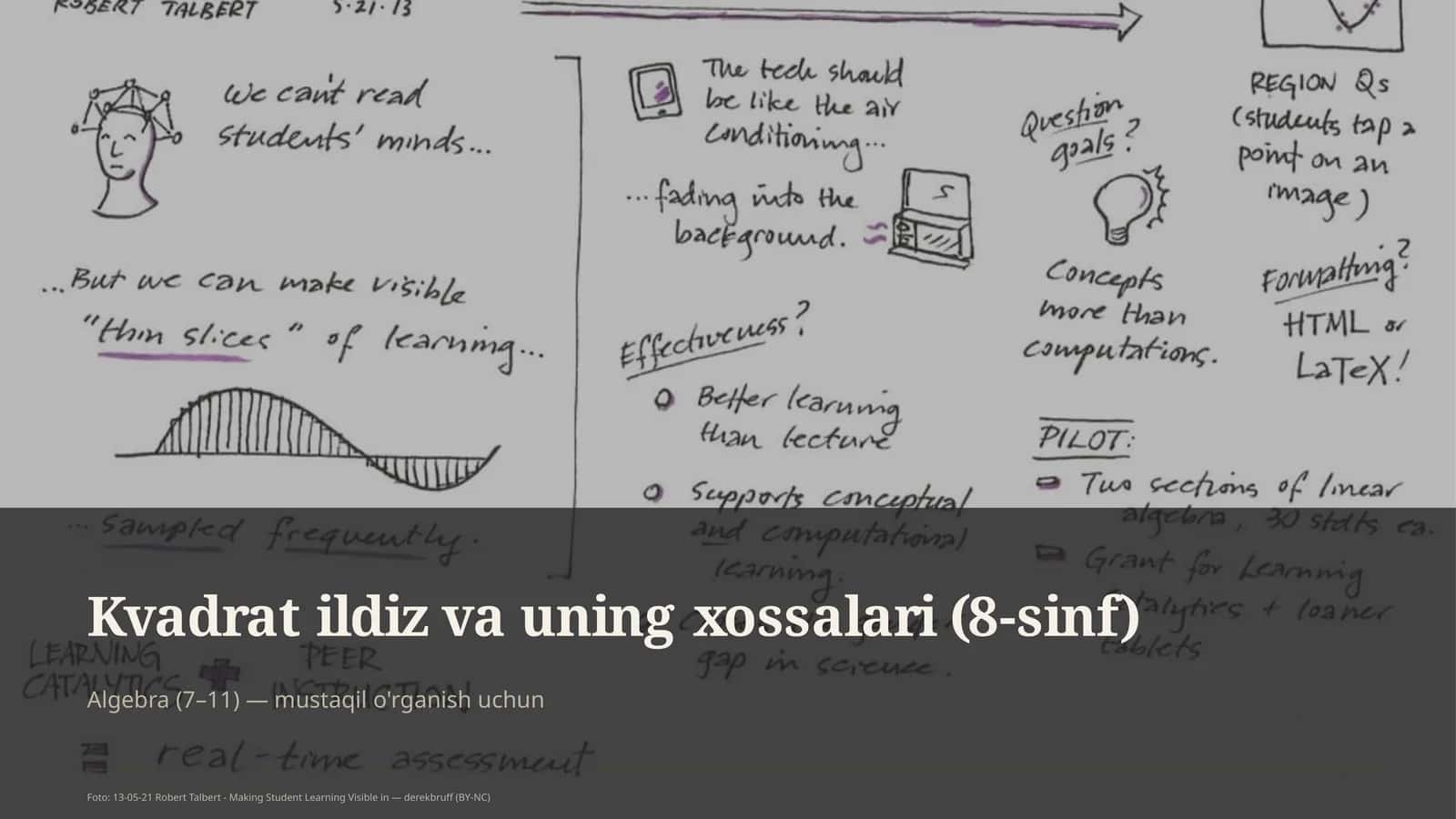 Kvadrat ildiz va uning xossalari (8-sinf)