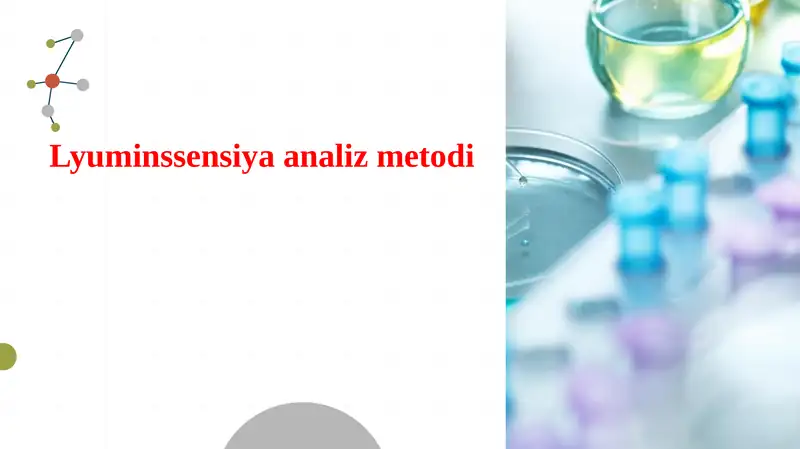 Lyuminssensiya analiz metodi