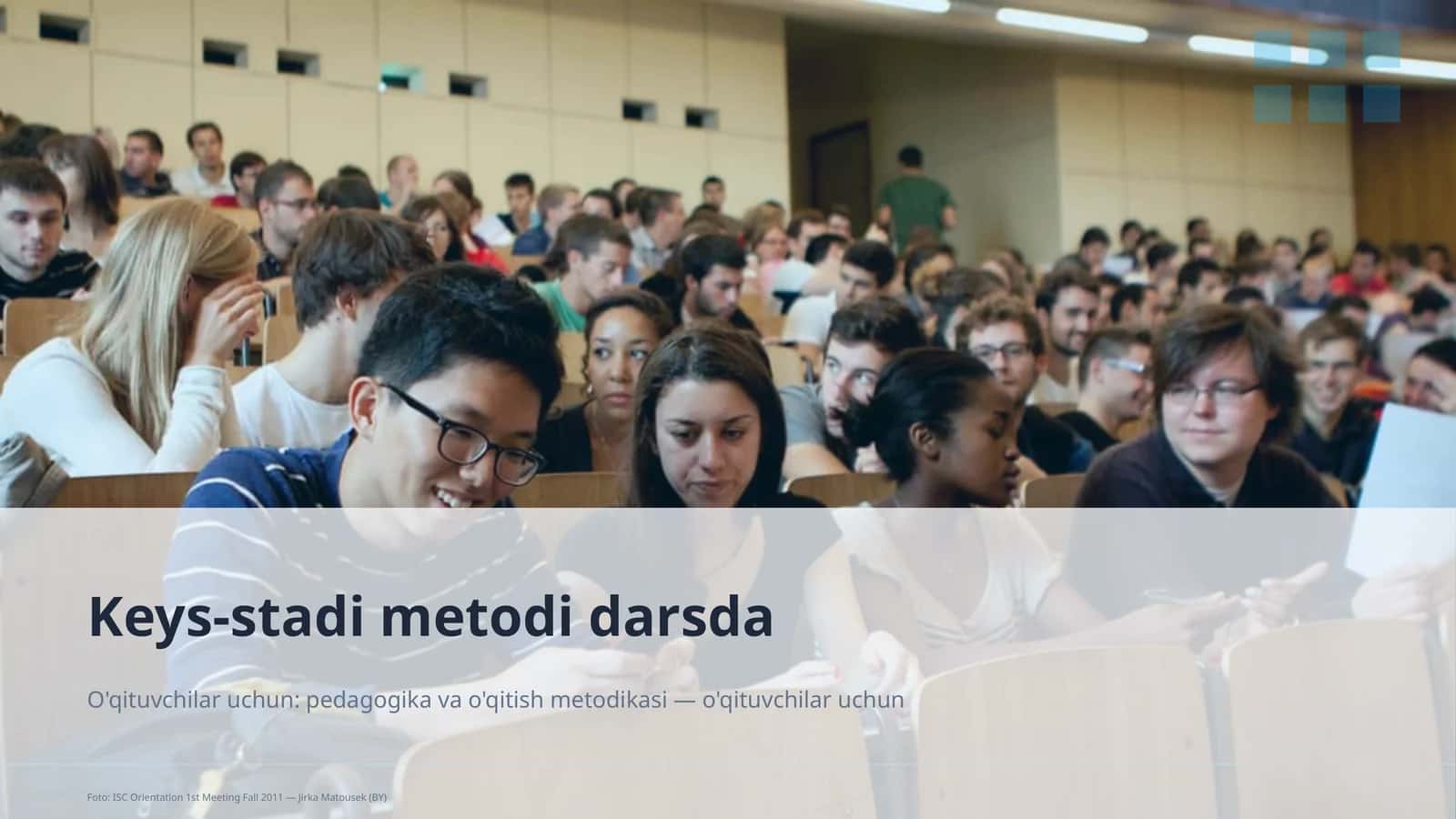 Keys-stadi metodi darsda
