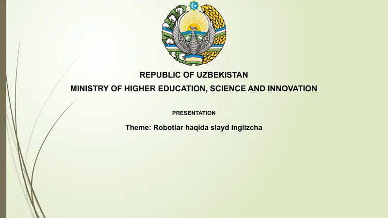 Robotlarhaqidaslaydinglizcha