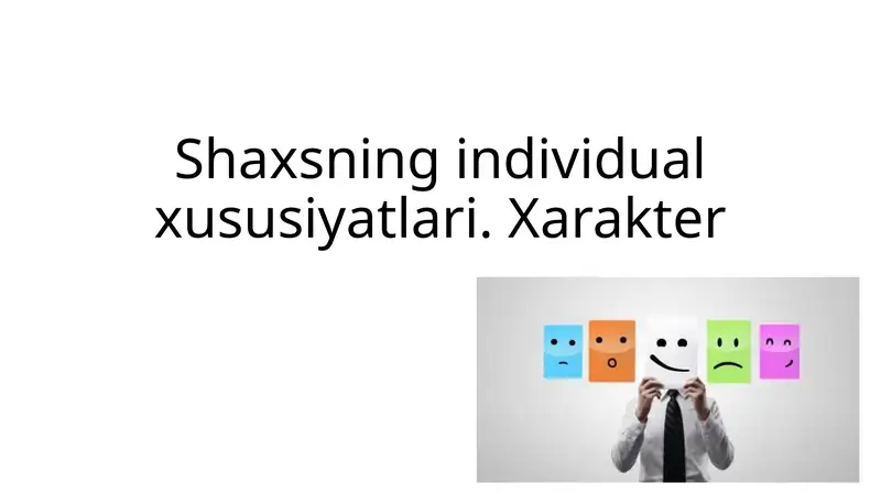 Xarakter