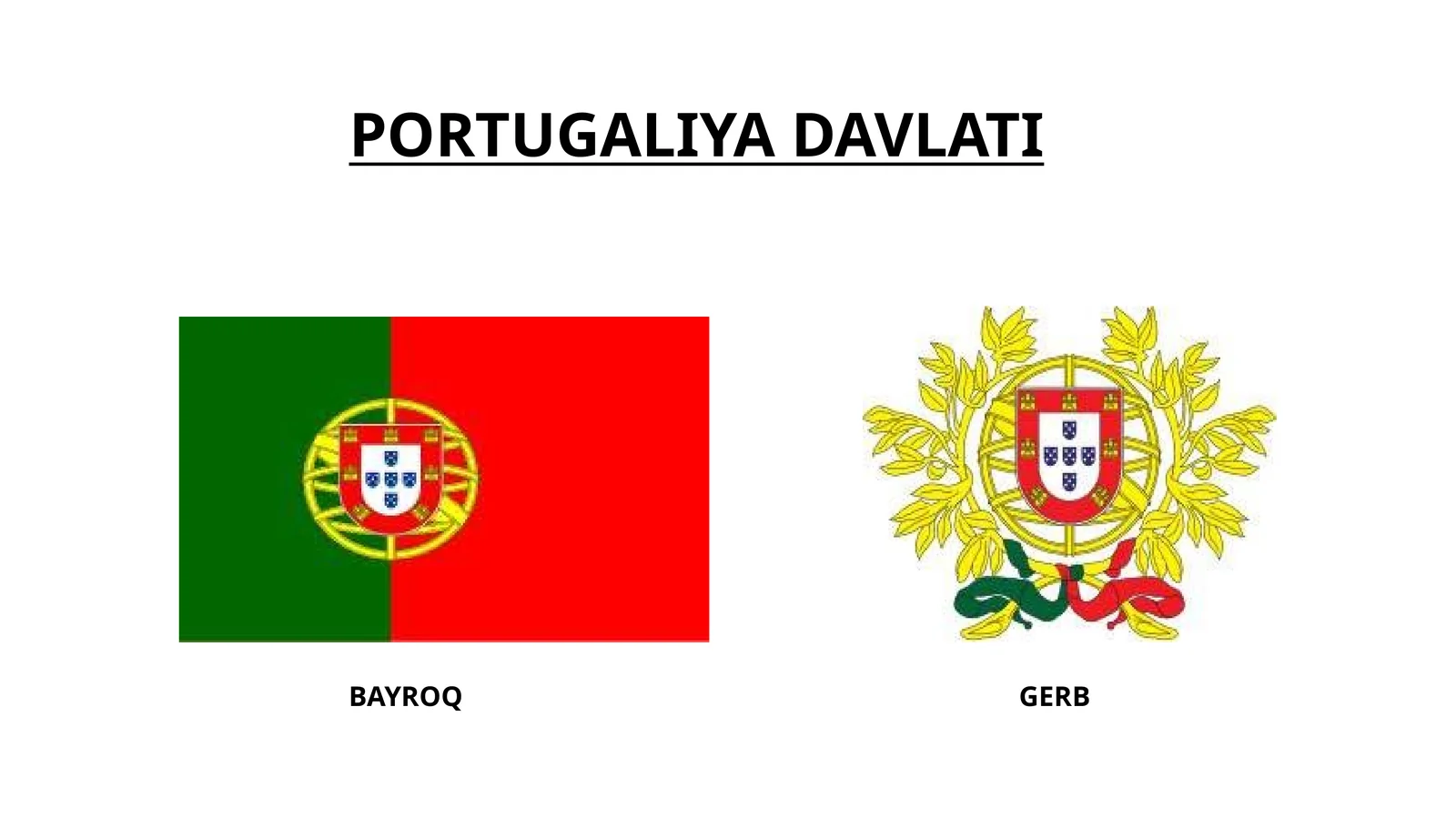 PORTUGALIYA DAVLATI