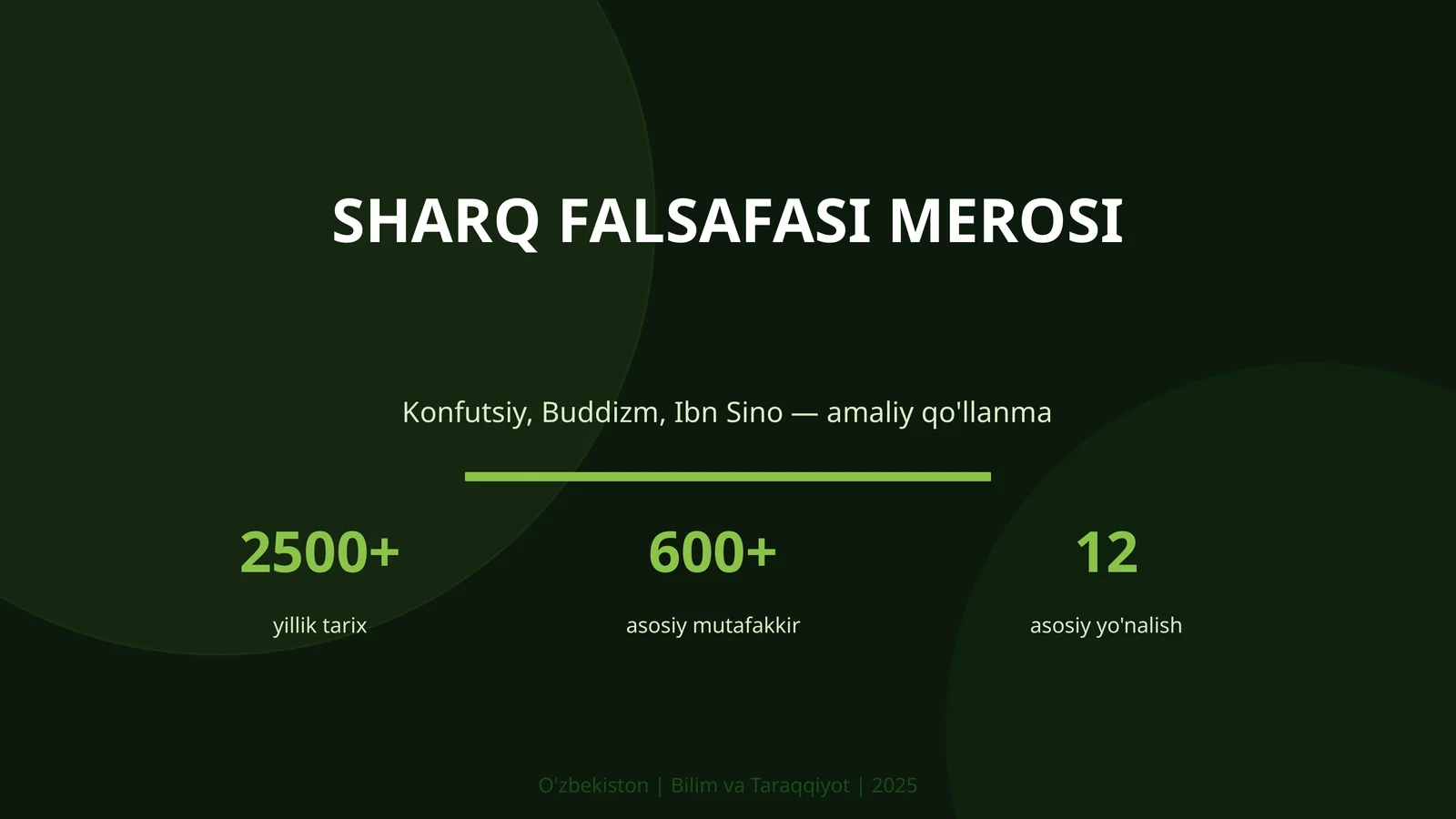 SHARQ FALSAFASI MEROSI